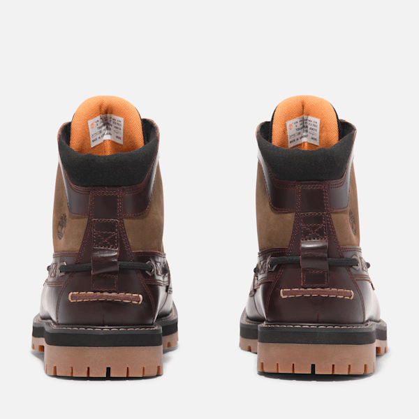 Timberland Britton Road Moc-Toe Boot Root Beer Full-Grain Men'S