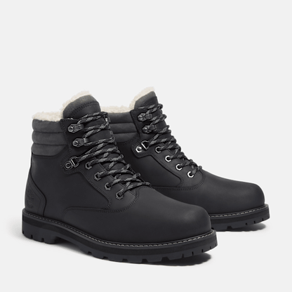 Timberland Britton Road Warm-Lined Waterproof Boot Black Full-Grain Men'S