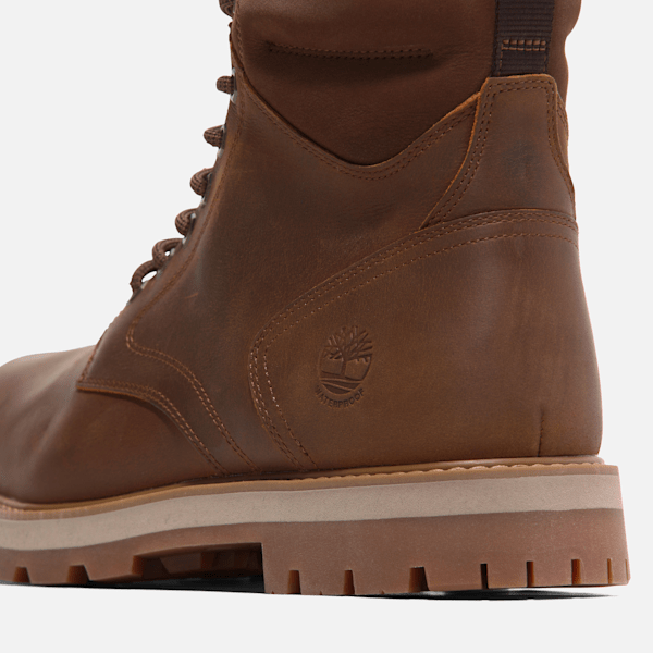Timberland Britton Road Waterproof Boot Rust Full-Grain Men'S