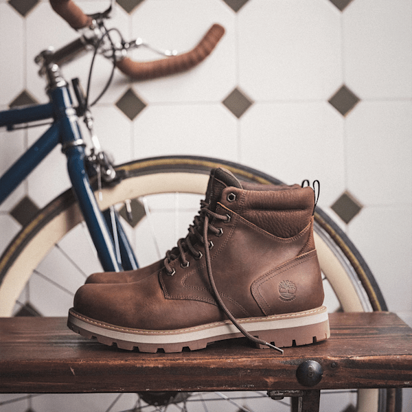 Timberland Britton Road Waterproof Boot Rust Full-Grain Men'S