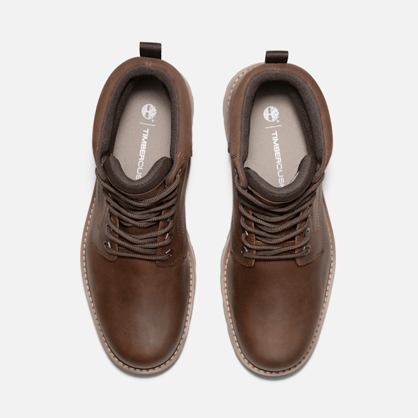 Timberland Britton Road Waterproof Boot Rust Full-Grain Men'S