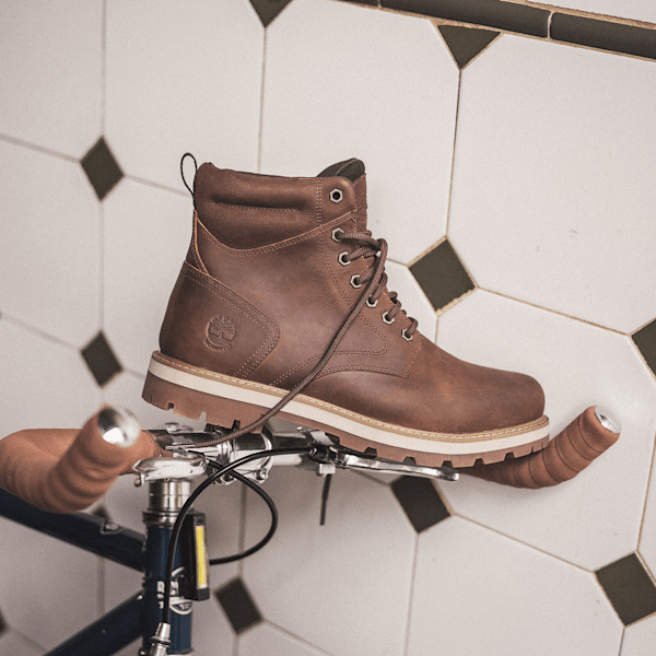 Timberland Britton Road Waterproof Boot Rust Full-Grain Men'S