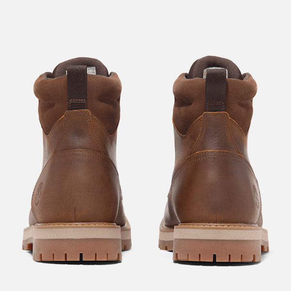 Timberland Britton Road Waterproof Boot Rust Full-Grain Men'S