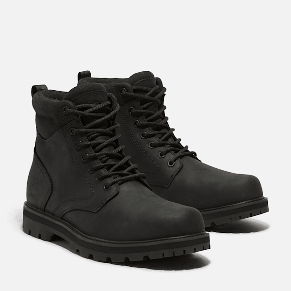 Timberland Britton Road Waterproof Boot Black Full-Grain Men'S