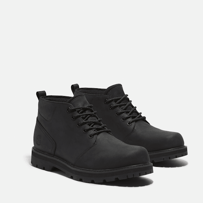 Timberland Britton Road Waterproof Chukka Boot Black Full-Grain Men'S