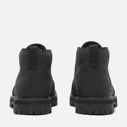 Timberland Britton Road Waterproof Chukka Boot Black Full-Grain Men'S