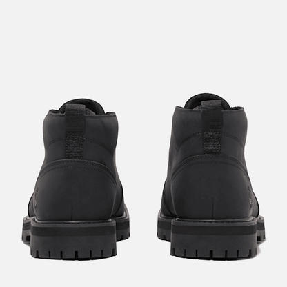 Timberland Britton Road Waterproof Chukka Boot Black Full-Grain Men'S