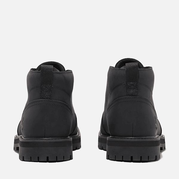 Timberland Britton Road Waterproof Chukka Boot Black Full-Grain Men'S