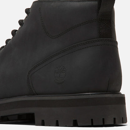 Timberland Men'S Britton Road Waterproof Chukka Boot Black Full-Grain