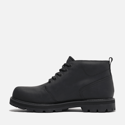 Timberland Britton Road Waterproof Chukka Boot Black Full-Grain Men'S