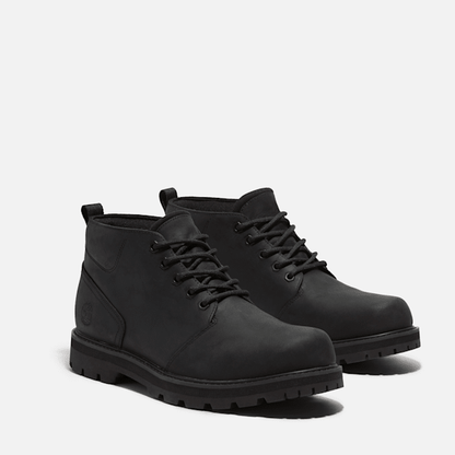 Timberland Britton Road Waterproof Chukka Boot Black Full-Grain Men'S