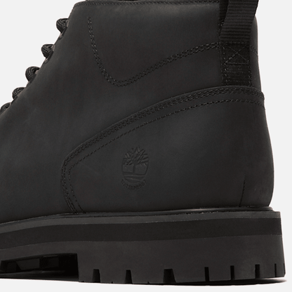 Timberland Britton Road Waterproof Chukka Boot Black Full-Grain Men'S