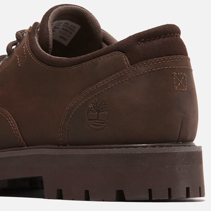 Timberland Britton Road Waterproof Shoe Dark Brown Full-Grain Men'S