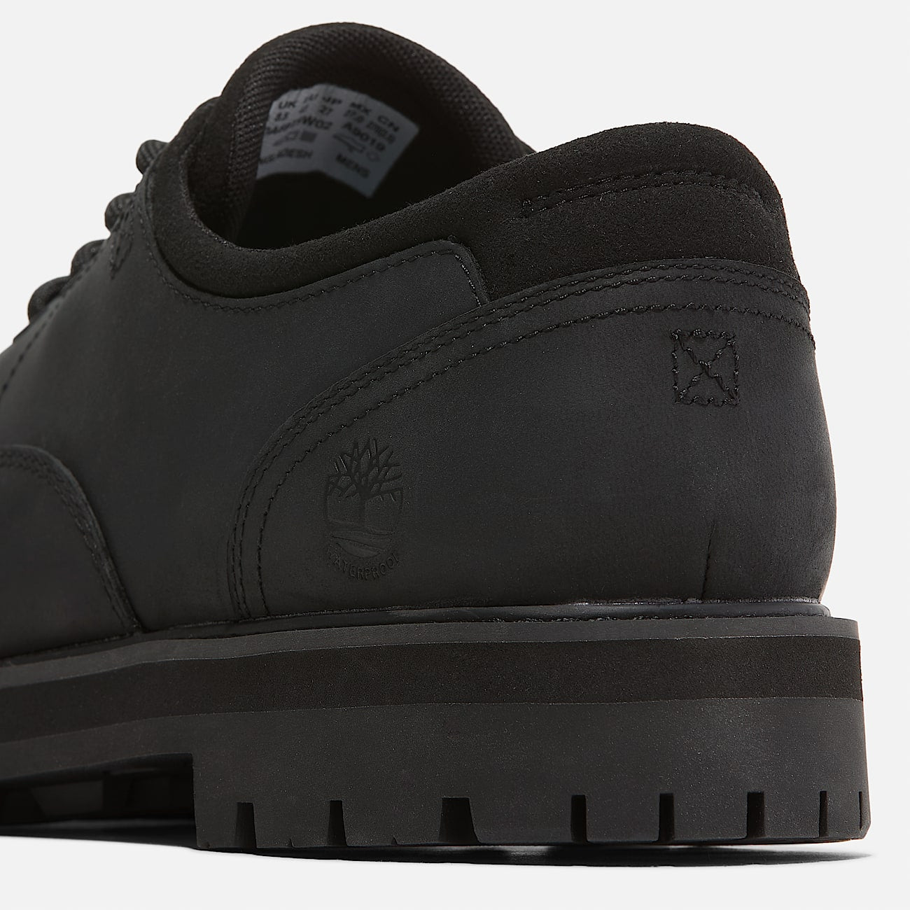 Timberland Men'S Britton Road Waterproof Shoe Black Full-Grain