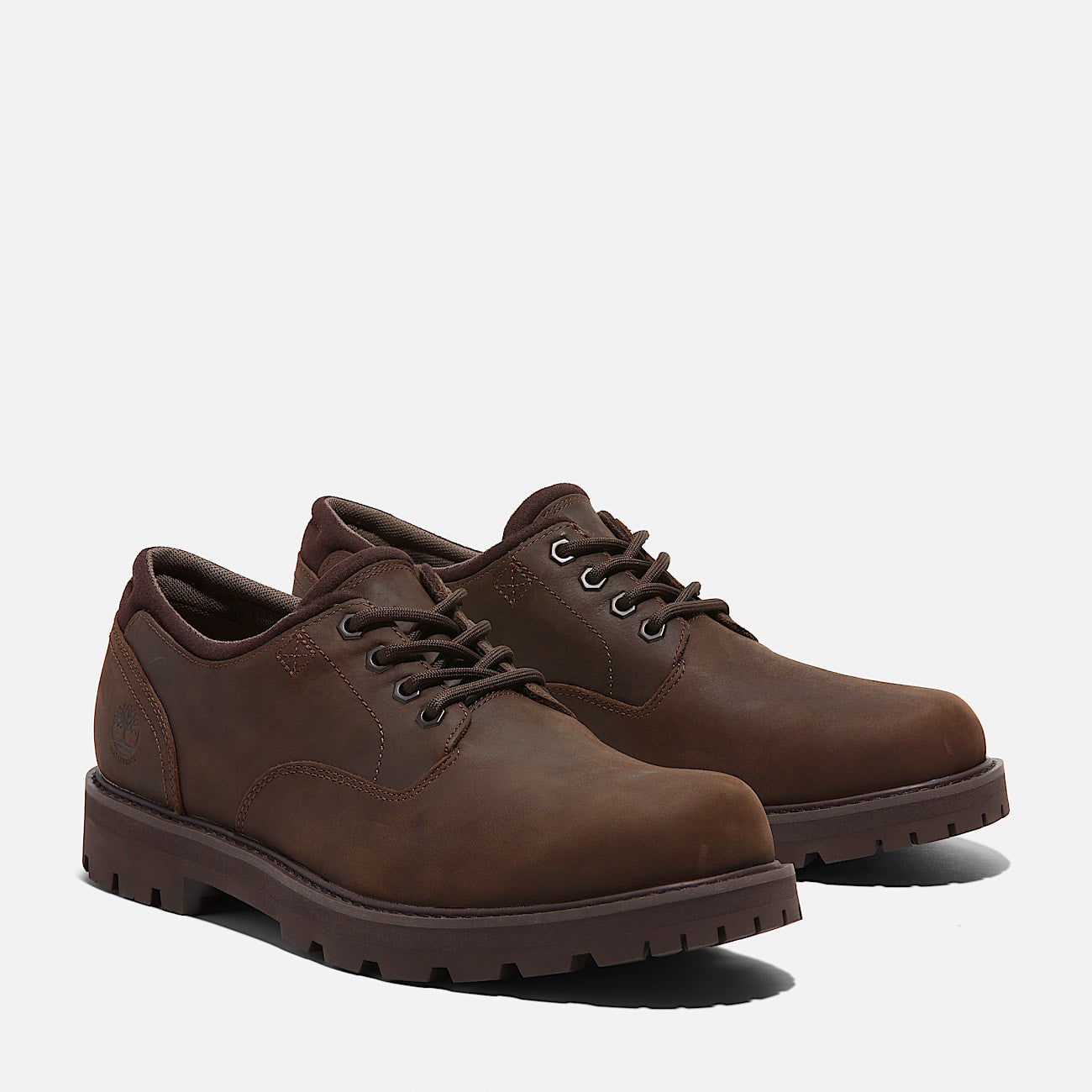 Timberland Men'S Britton Road Waterproof Shoe Dark Brown Full-Grain
