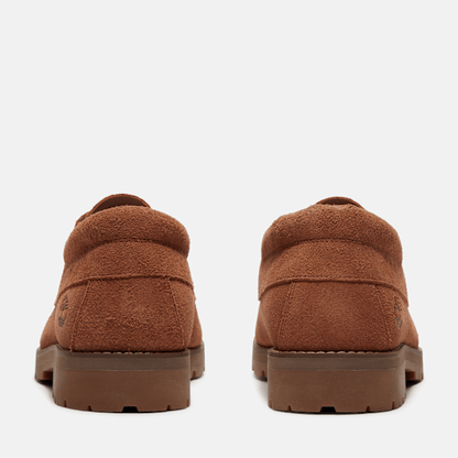 Timberland Britton Square Lace-Up Shoe Rust Suede Men'S