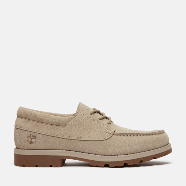 Timberland Britton Square Lace-Up Shoe Light Brown Suede Men'S