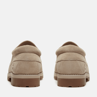 Timberland Britton Square Lace-Up Shoe Light Brown Suede Men'S