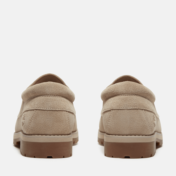 Timberland Britton Square Lace-Up Shoe Light Brown Suede Men'S