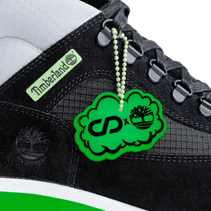 Timberland Cnstnt: Dvlpmnt Waterproof Field Boot Black Suede/Green Men'S