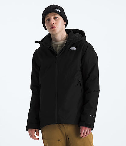 The North Face Men Carto Mono Triclimate Hooded Jacket Woodland Green TNF Black Summit Navy