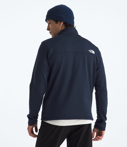 The North Face Men’s Cedar Trail Grid Fleece Full-Zip Jacket Summit Navy