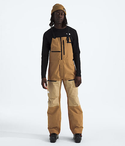The North Face Men Ceptor Bibs TNF Black Utility Brown/Khaki Stone