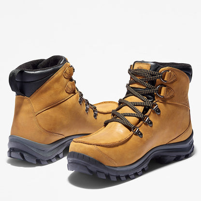 Timberland Men'S Chillberg Waterproof Hiking Boot Wheat Nubuck
