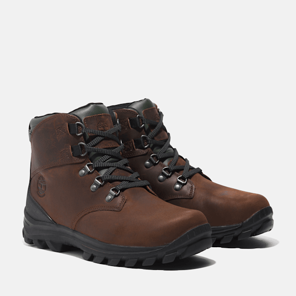 Timberland Chillberg Waterproof Insulated Mid Boot Dark Brown Full-Grain Men'S