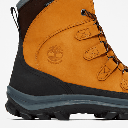 Timberland Mens Chillberg Waterproof Winter Boot Wheat Nubuck
