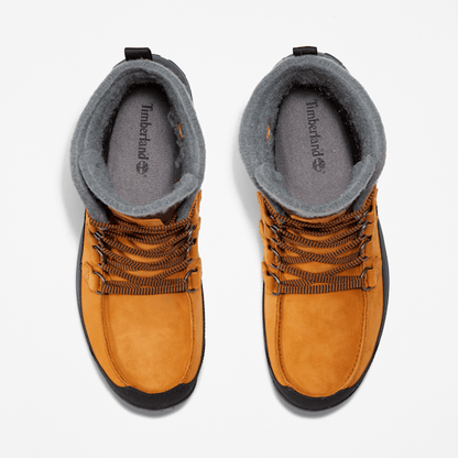 Timberland Mens Chillberg Waterproof Winter Boot Wheat Nubuck