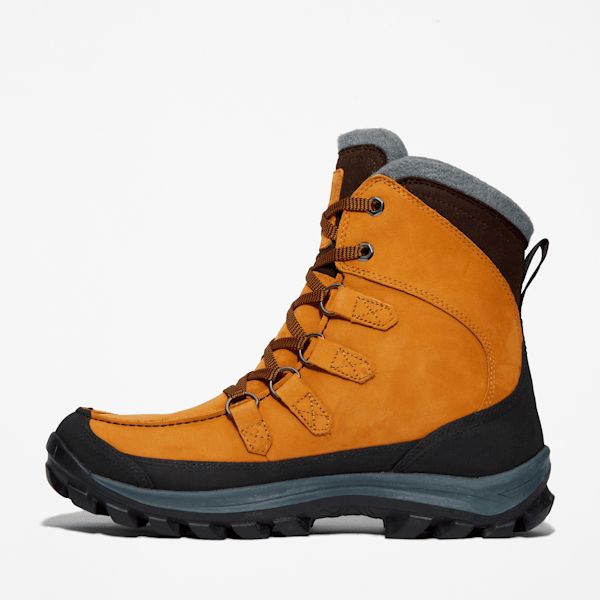 Timberland Mens Chillberg Waterproof Winter Boot Wheat Nubuck