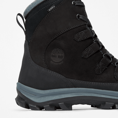 Timberland Mens Chillberg Waterproof Winter Boot Black Nubuck