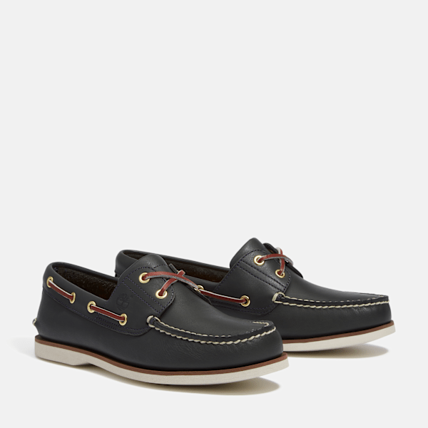 Timberland Classic 2-Eye Boat Shoe Blue Men'S