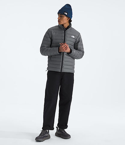 The North Face Men Classic Down Jacket Mushroom Grey TNF Black Smoked Pearl