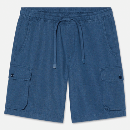 Timberland Cotton Linen Utility Short Dark Denim Men'S