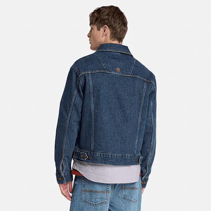Timberland Denim Jacket Mid Indigo Men'S