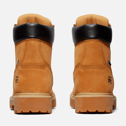 Timberland Direct Attach 6" Soft Toe Waterproof Work Boot Wheat Men'S