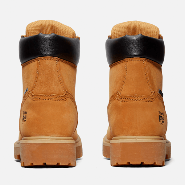 Timberland Direct Attach 6" Soft Toe Waterproof Work Boot Wheat Men'S