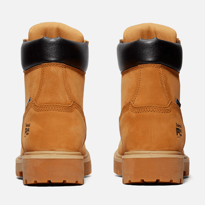 Timberland Direct Attach 6" Soft Toe Waterproof Work Boot Wheat Men'S