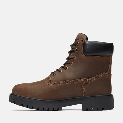 Timberland Direct Attach 6" Steel Toe Waterproof Work Boot Brown Men'S