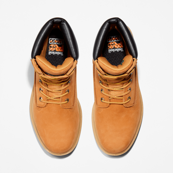 Timberland Direct Attach 8" Waterproof Work Boot Wheat Men'S