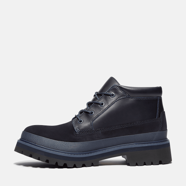 Timberland Downpour Gore-Tex Chukka Boot Dark Blue Suede Men'S