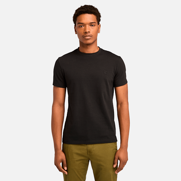 Timberland Dunstan River Short-Sleeve T-Shirt Black/Dark Grey Men'S