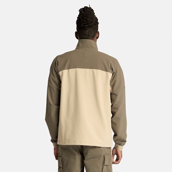 Timberland Durable Water-Repellent Softshell Jacket Leaf Green/Lemon Pepper Men'S