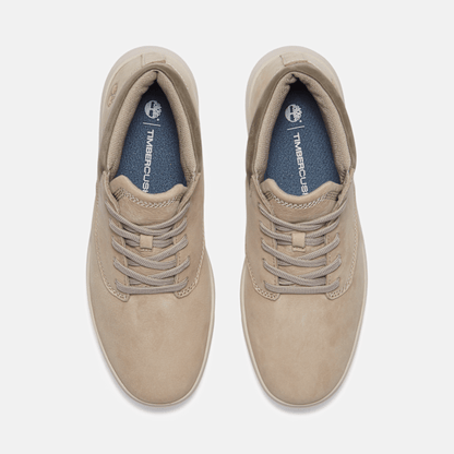 Timberland Emerson Street Mid Sneaker Light Taupe Nubuck Men'S
