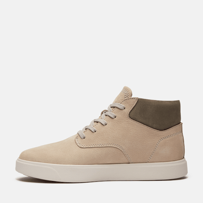 Timberland Emerson Street Mid Sneaker Light Taupe Nubuck Men'S