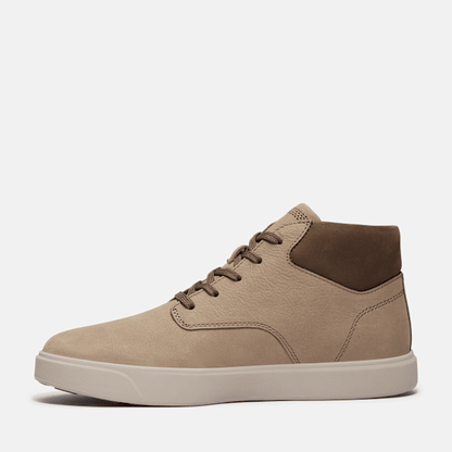 Timberland Emerson Street Mid Sneaker Grey Nubuck/Dark Brown Men'S