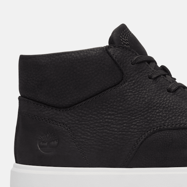 Timberland Emerson Street Mid Sneaker Black Nubuck Men'S