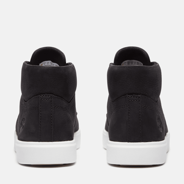 Timberland Emerson Street Mid Sneaker Black Nubuck Men'S